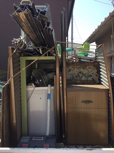 香川県宇多津町で廃品回収を承りました。